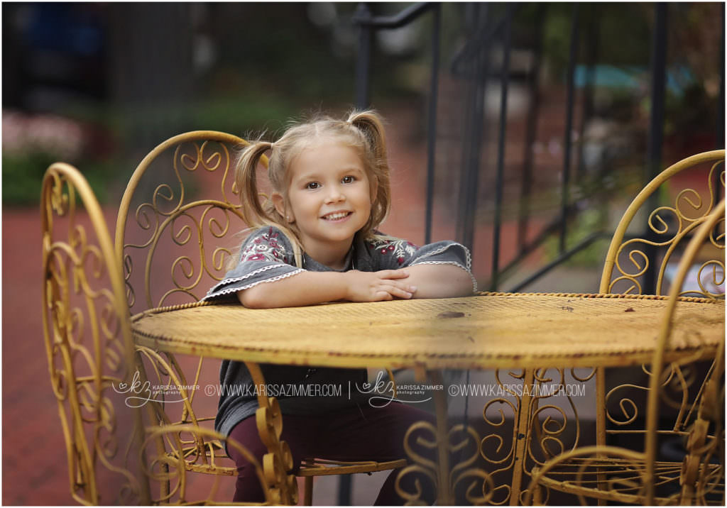 Little girl at Family photography session near harrisburg pa