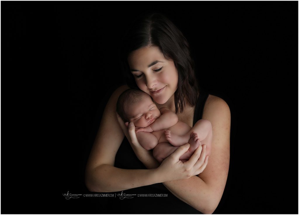 newborn baby boy photographed central pa photographer karissa zimmer photography