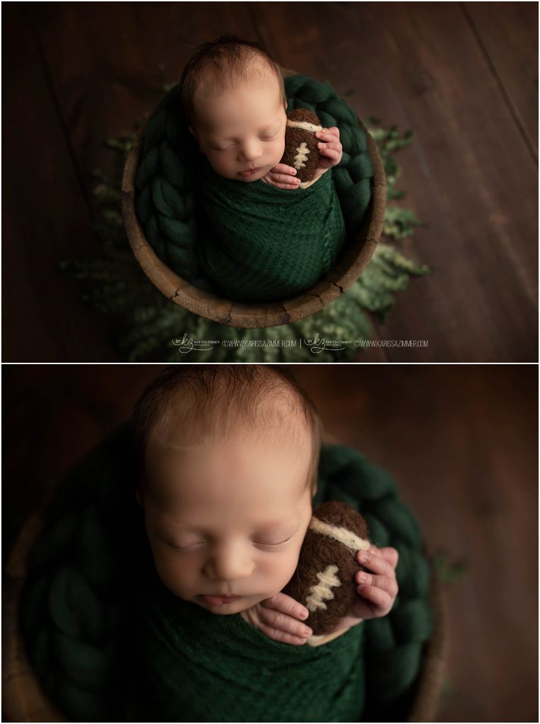 newborn baby boy photographed in Mechanicsburg pa by karissa zimmer photography