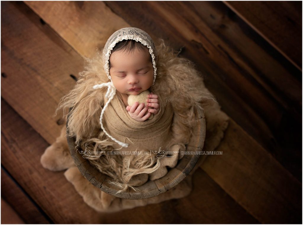 Newborn baby girl photography in Camp Hill pa