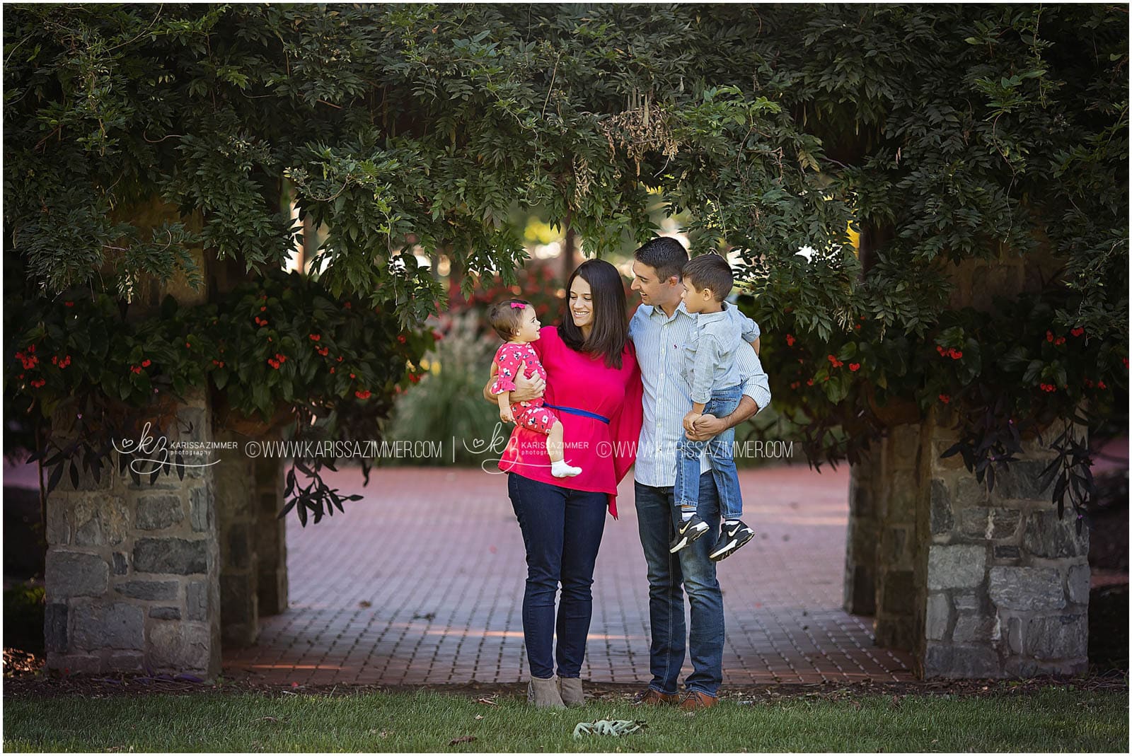 candid family portrait capture by camp hill family photographer, karissa zimmer photography