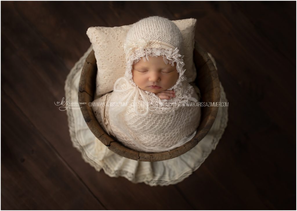 baby girl newborn photography in camp hill pa