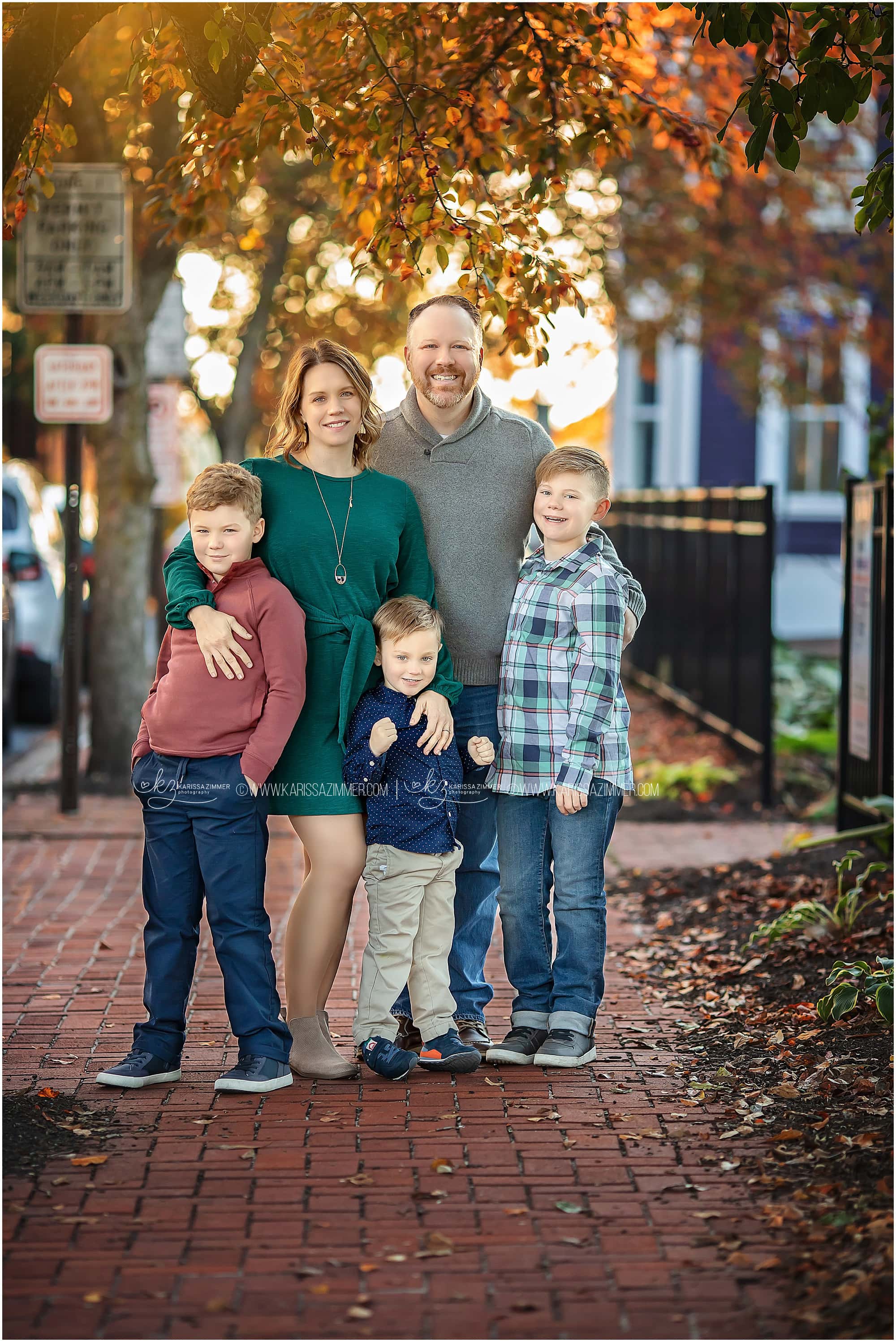 Family Photographer Near Me Camp Hill PA - Fall Family Photography Session