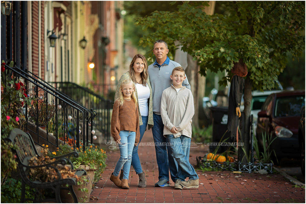 Fall Family Portrait in Shipoke with Karissa Zimmer Photography