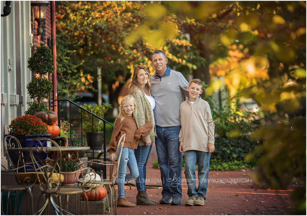 Fall Family Photography with Harrisburg PA Family Photographer in Shipoke Neighborhood