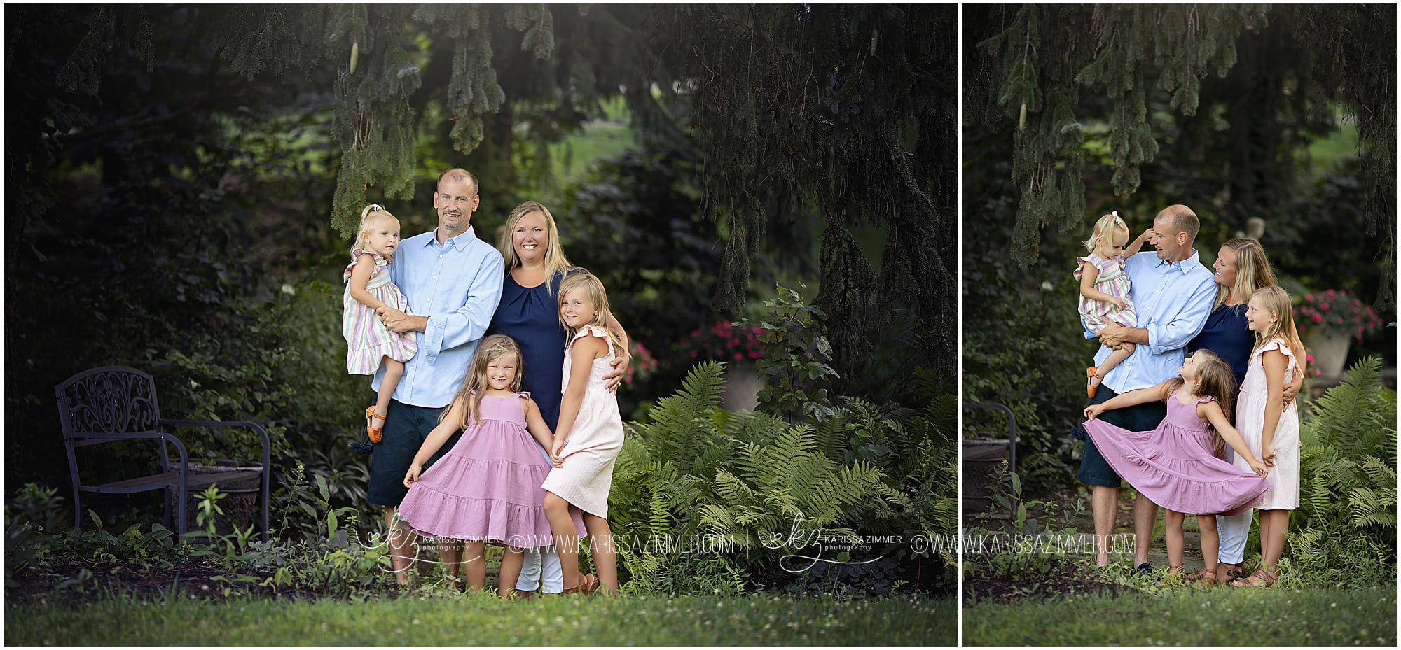 Outdoor Family Photography session at The Peter Allen House near Harrisburg PA