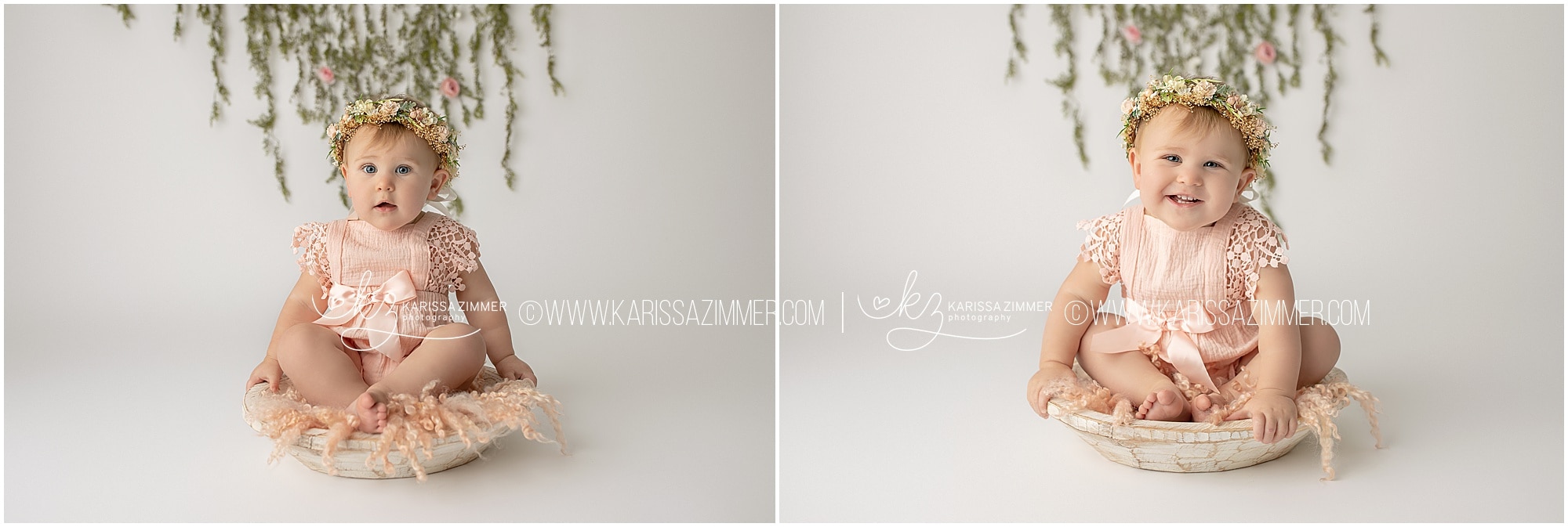 Baby's First Birthday Photo session by Karissa Zimmer Photography in Camp Hill PA
