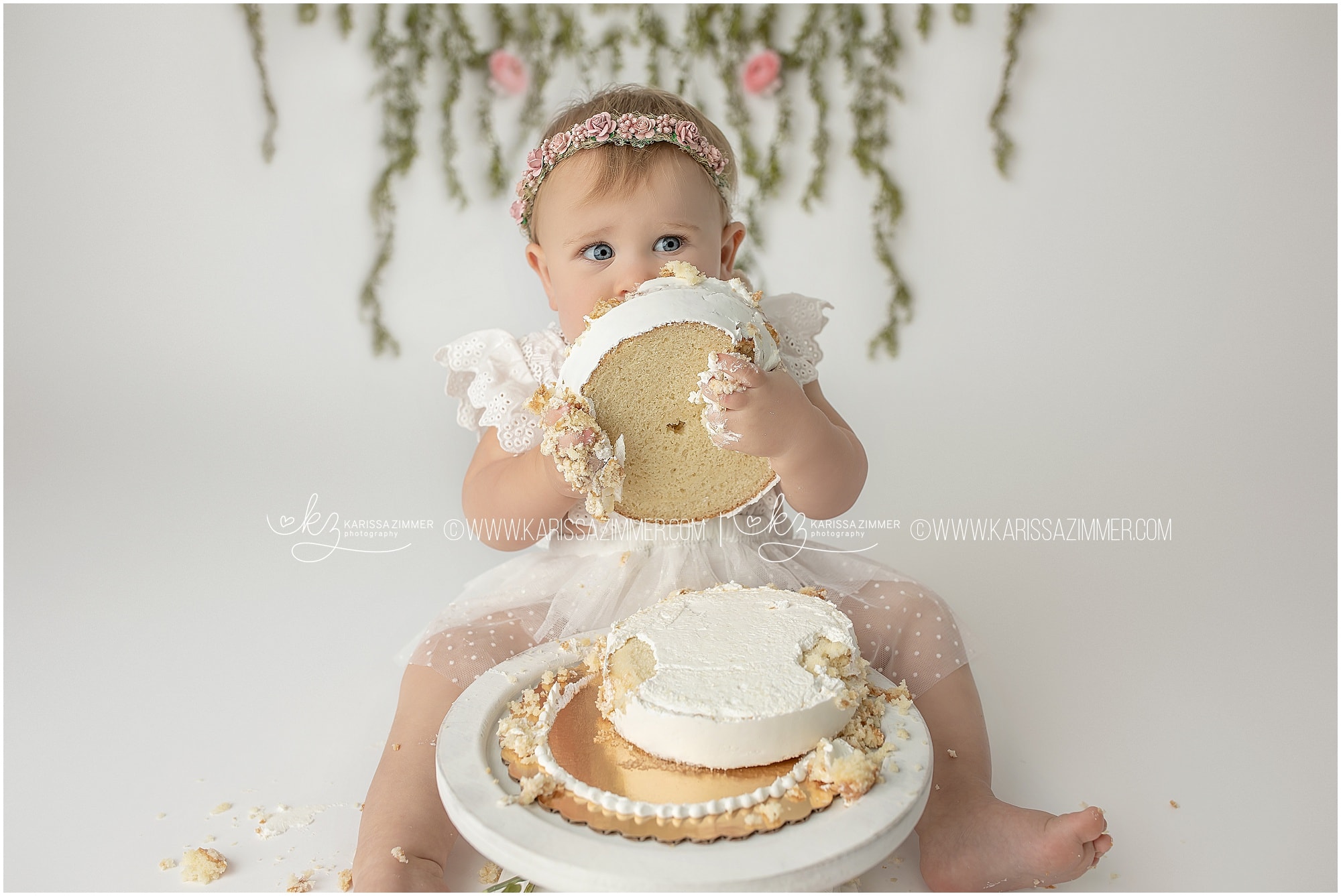 Julie Logan Photography: Palm Beach Cake Smash Photographer