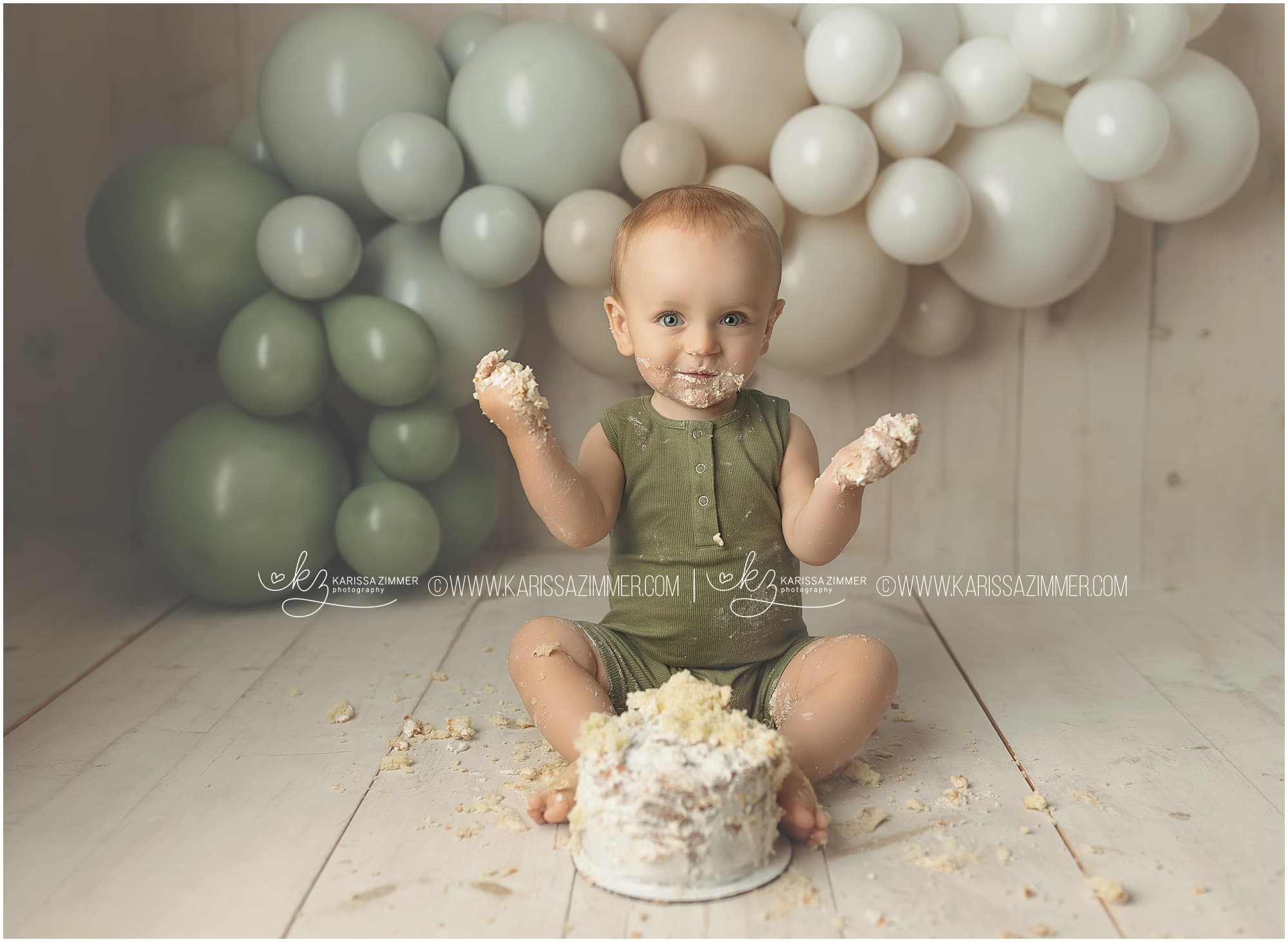 Mechanicsburg First Birthday Portraits 