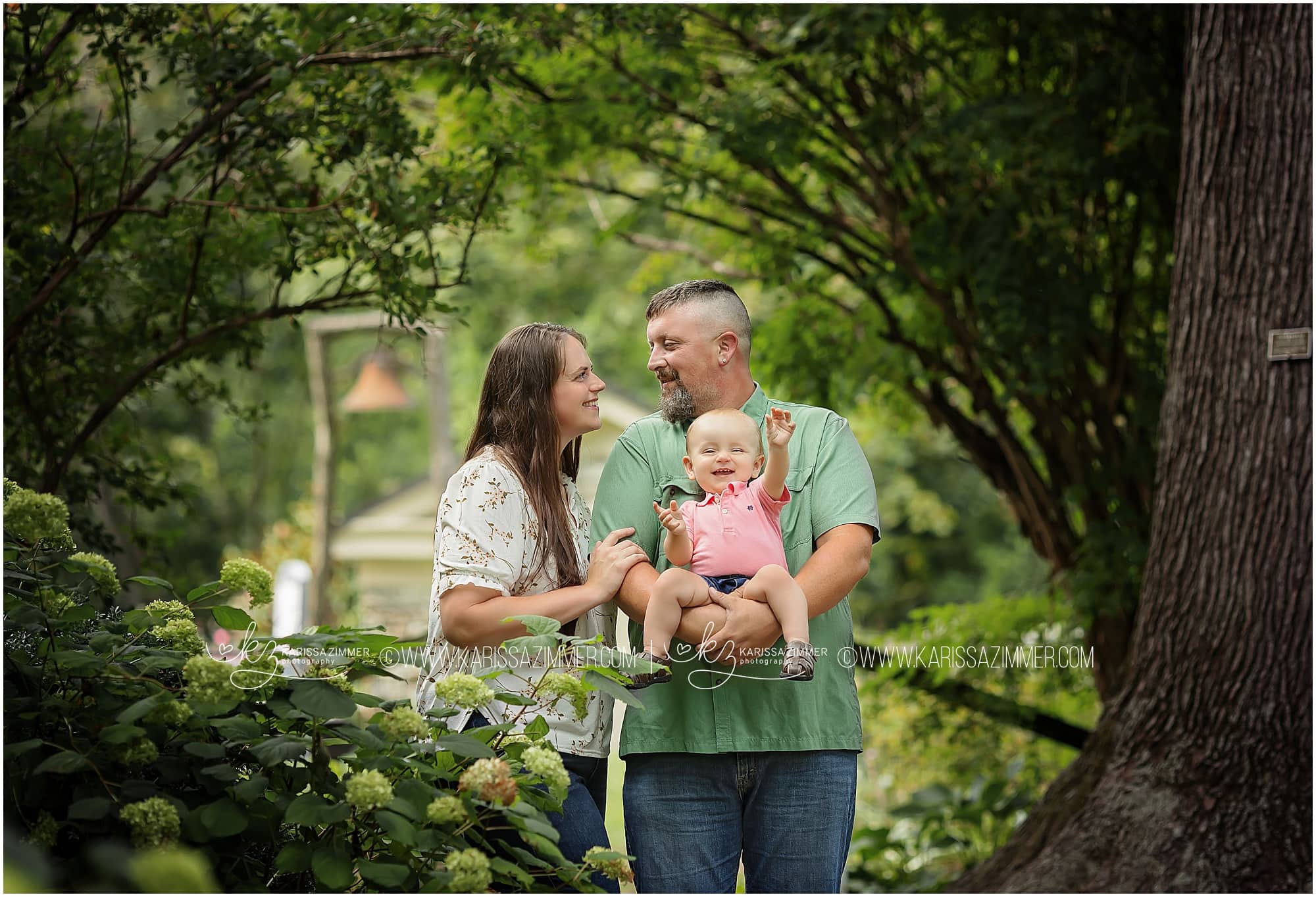 outdoor family photos summer