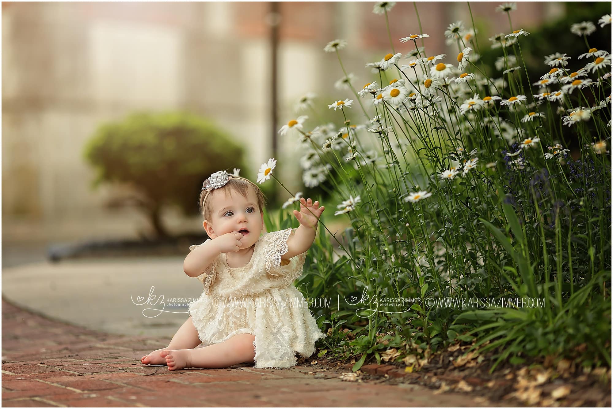 Outdoor baby photos near Hershey