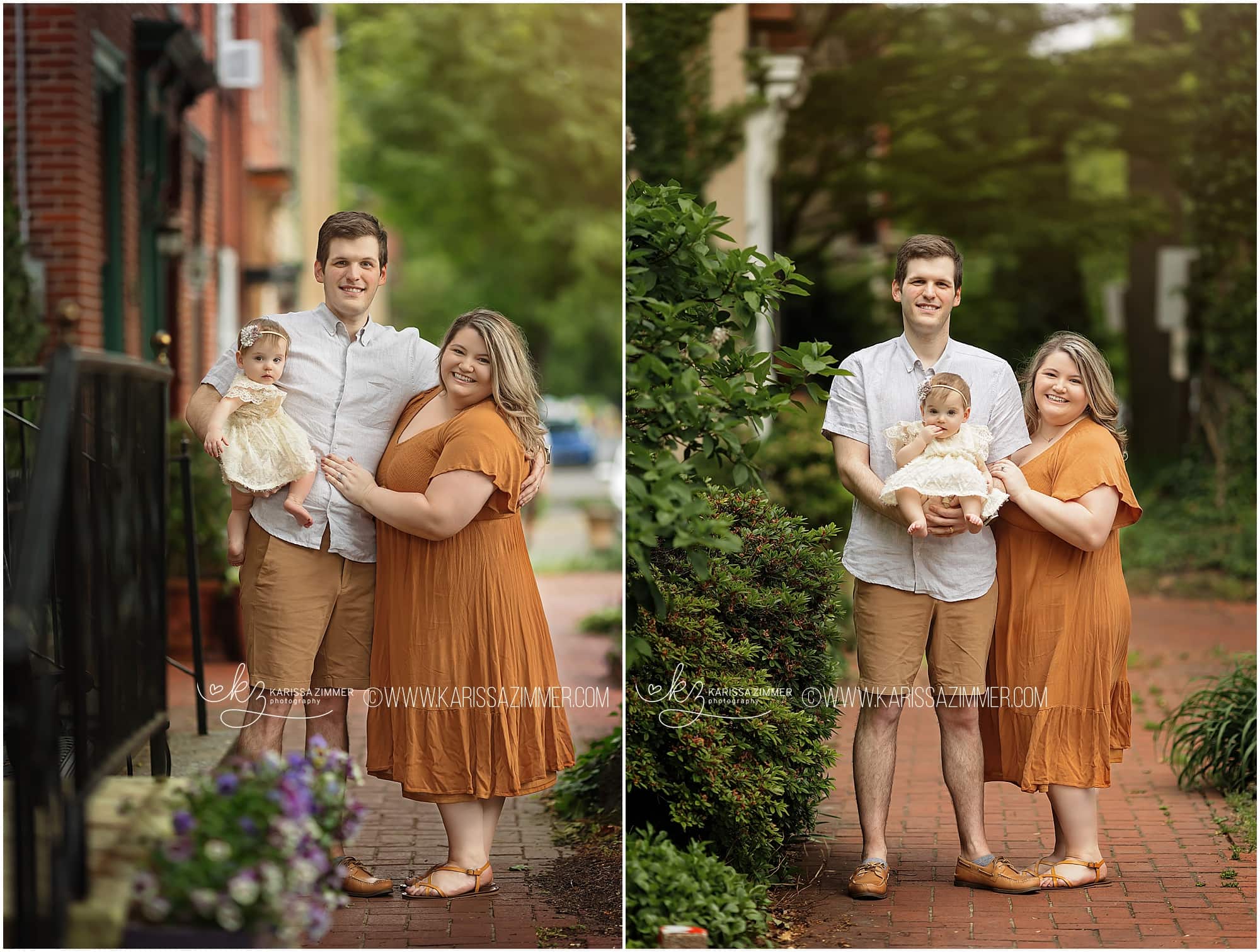 Hershey outdoor Family Portrait photography