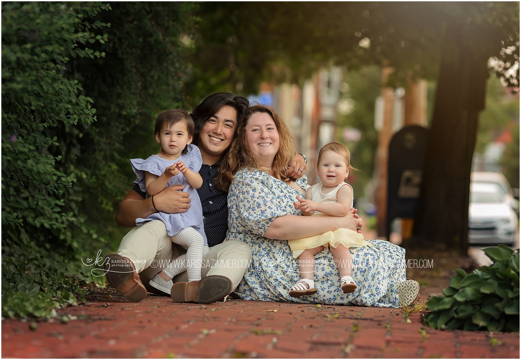 Outdoor family photos near Harrisburg