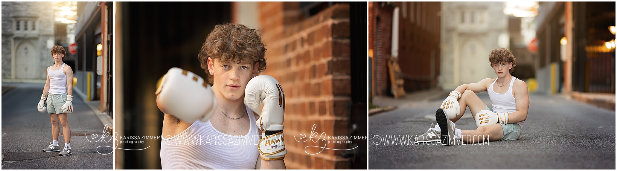 Boxing Senior Photos near Harrisburg PA