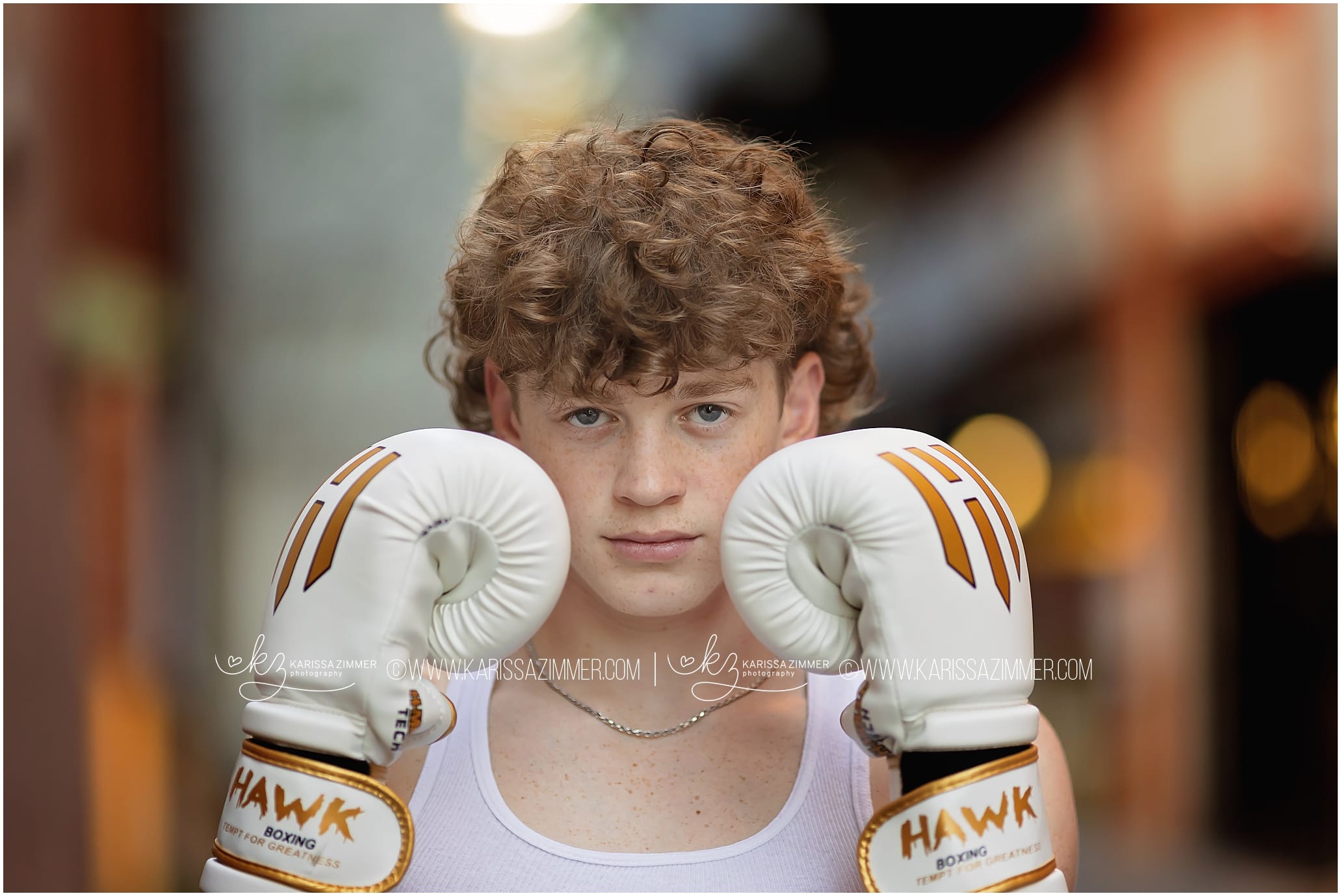 Boxing Senior Pictures in Harrisburg