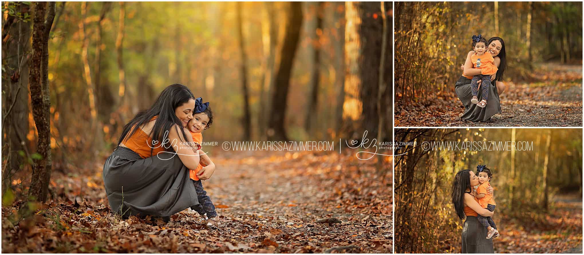 A mom snuggles with her toddler daughter at their family's photography session with Karissa Zimmer Photography