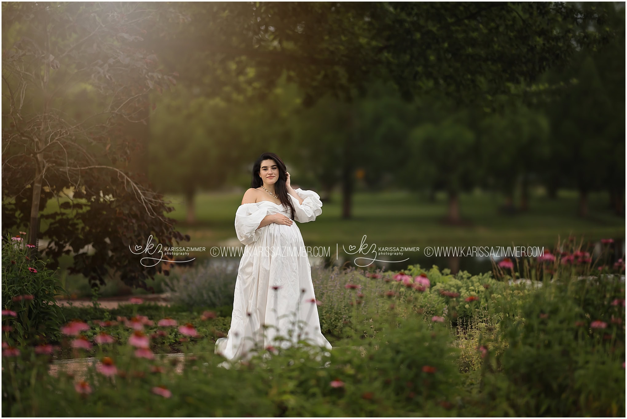 Outdoor Maternity Photography by Karissa Zimmer Photography